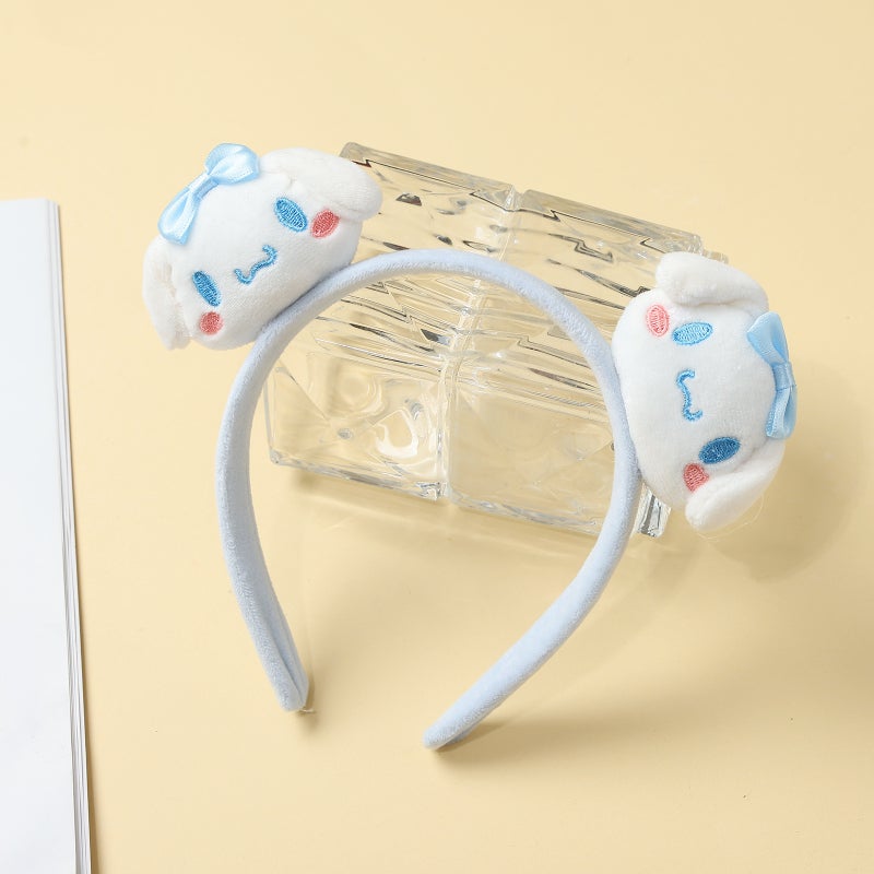 Sanrio Plush Cinnamoroll Headband Cute Melody Hairband Purple - Image 2