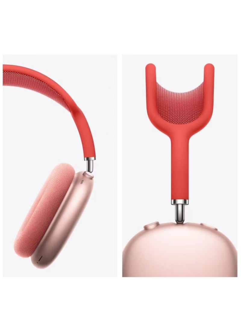 General - Classic Headset AP Max Over-Ear Wireless Bluetooth Headphones Active Noise Cancellation Pink - Image 1