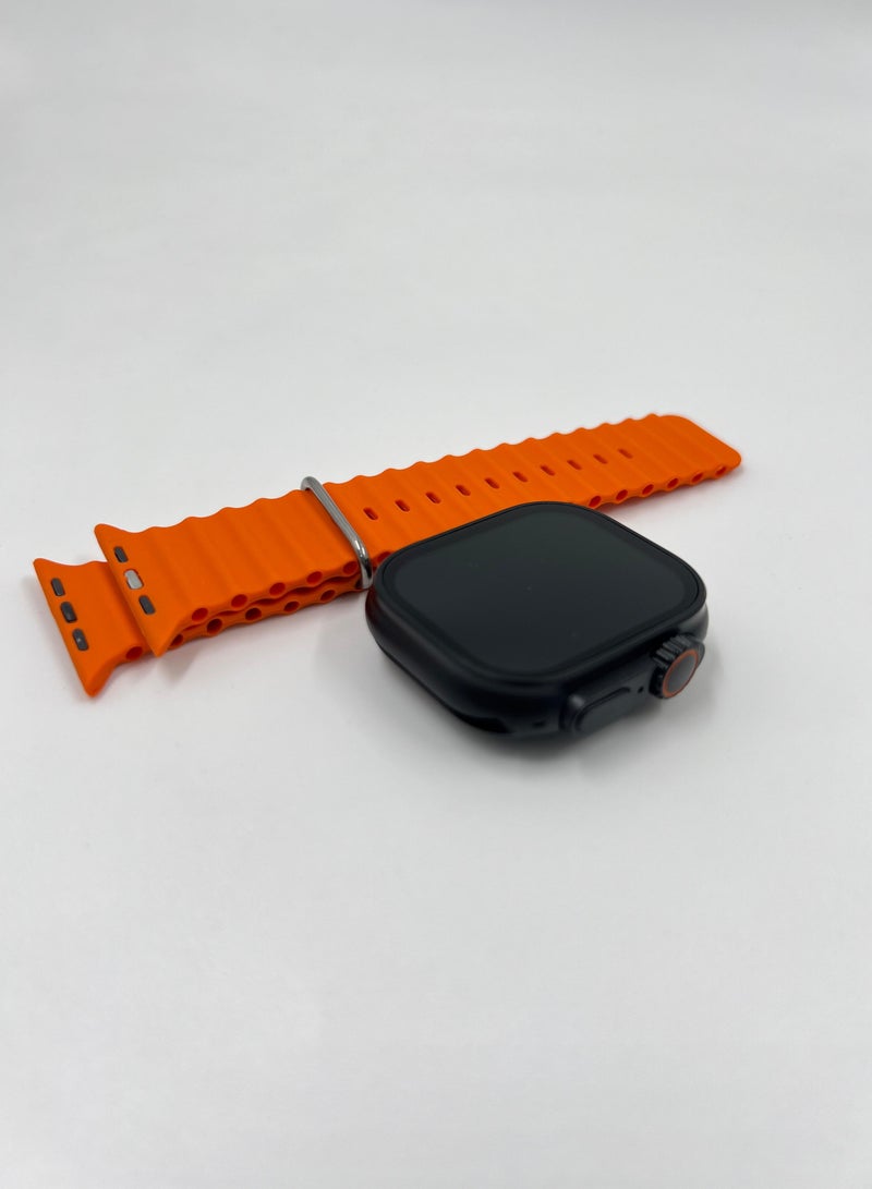 Oteeto TU96 Flix Fit Smart Watch With 5 Pair Straps and Wireless Charger For Ladies and Gents - Image 2