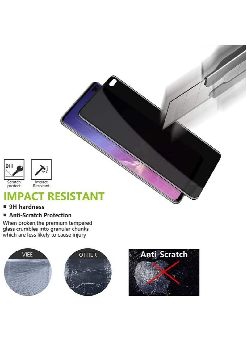 ELTRAZONE (2 Pack)Privacy Screen protector compatible with Samsung Galaxy S20 Ulter Screen Protector Tempered Glass [Anti-Glare][HD Full Coverage][Easy Installation][Scratch Resistant][9H Hardness] - Image 2
