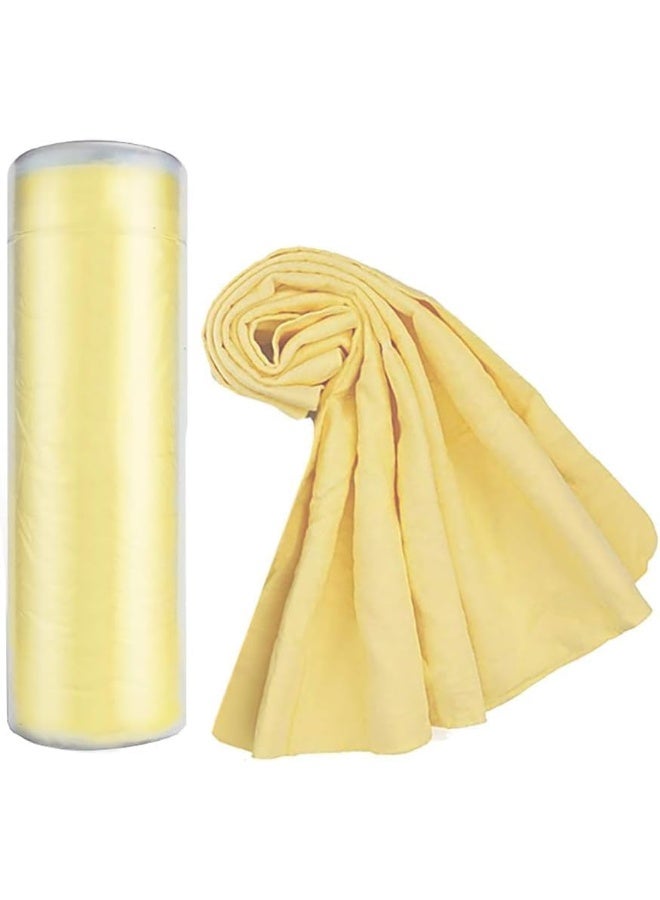 MOMENT 3Pcs Car Wash Cleaning Tools Kit Car Wash Detailing Kit, Microfiber Car Drying Towel/Car Pop Up Sponge/Chamois Drying Cloth - Image 4