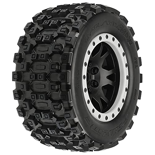 Proline Racing Badlands MX43 ProLoc MNT Impulse BlkGrey2XMX PRO1013113 RC Tire