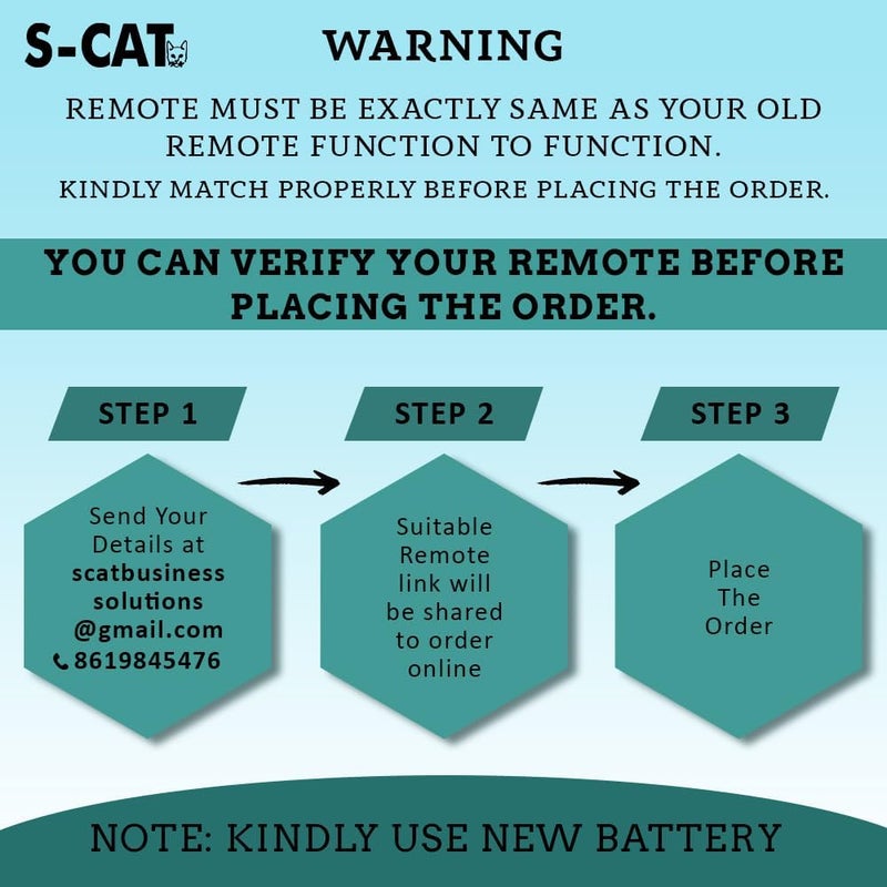 S-CAT Compatible with Amazon Fire Tv Stick Remote Only Original Suitable for 2nd Generation Model Bluetooth Remote Control Voice Command Feature - Pairing Must (with Free Remote Cover) - Image 3
