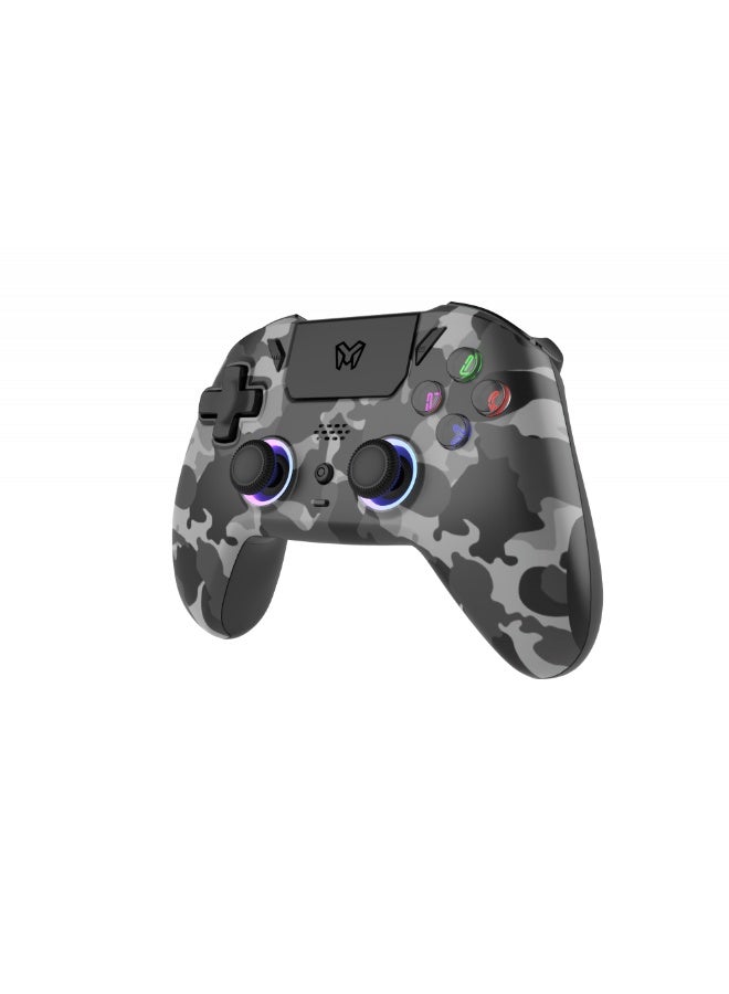 EMG Arctic Camo Gaming Controller for PS5 - Grey Camo