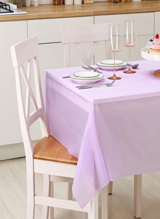 EDI Disposable Tablecloth 12 Packs (Assorted Colors, Rectangular) - Image 2