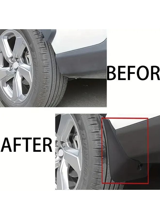 Black Mud Flaps For Toyota RAV4 2019 2024 Front Rear Wheel Anti Scratch - Image 5