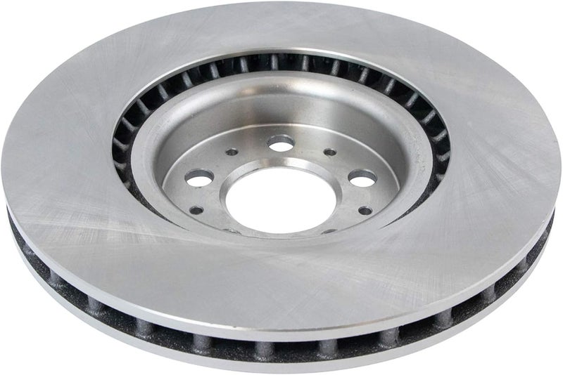 TRQ Front Brake Rotors Set Vented Compatible with 2004-2007 Volvo S60 V70 - Image 5