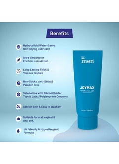 Formen Water-Based Intimate Lube Gel With Aloe Vera | Lubricant Gel Men & Women | Non-Sticky, Long-Lasting, Anti-Stain & Skin-Friendly - 100 Ml  - Image 4