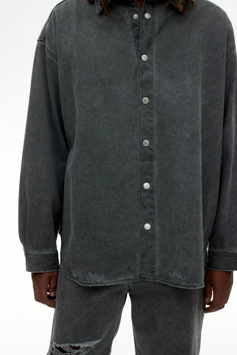 H&M Oversized Fit Denim shirt