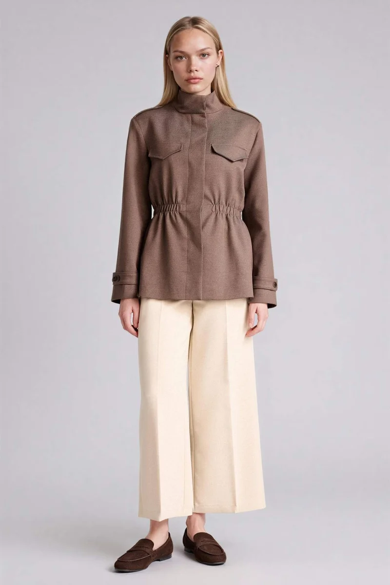 ديفاكتو Regular Fit Jacket Collar Blazer