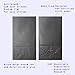 Futurelife Medium Party Favor Bag 50 pcs Food Safe Paper and Ink Natural Biodegradable Vivid Colored SelfStand Buffet Bags Bottom Square Paper Treat Bag with 60 pcs Stickers 15 inch Black - Image 4