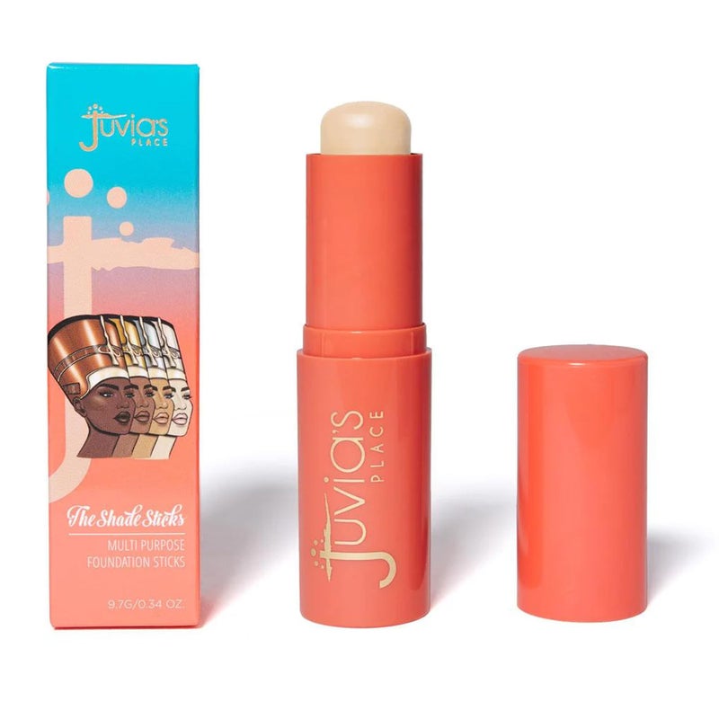 Juvia's Place Shade Stick Foundation, Concealer, Contour, Tokyo, Very Light w/Neutral Undertone, .34 oz