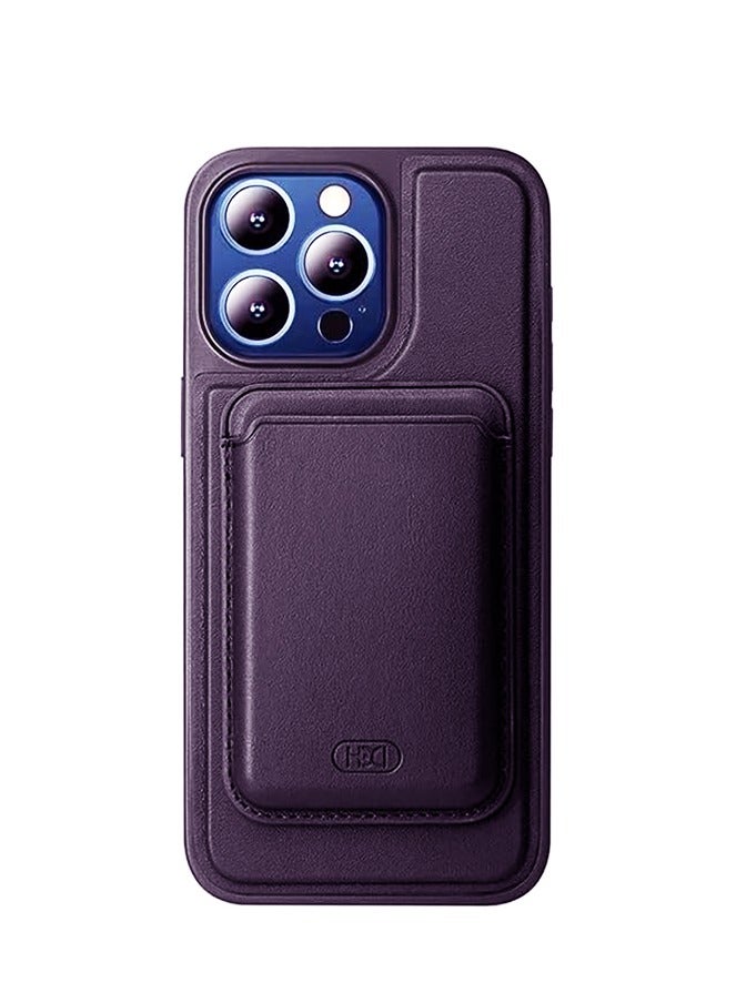 HDD iPhone 16 Pro Max Back Case with Wallet Card Holder