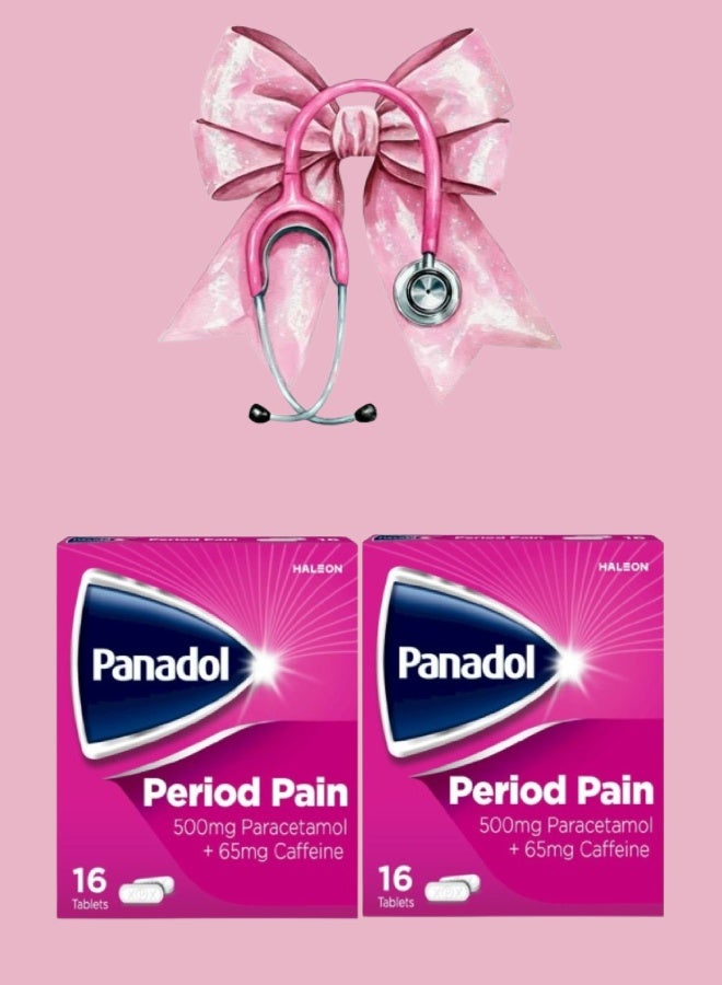 Panadol 2 Pieces Panadol Period Pain 500/65mg 16 tablets - Image 1