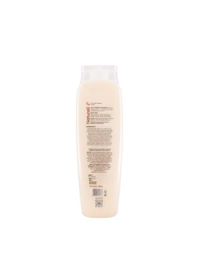 طبيعي شامبو ناتشورالي بماء الأرز للشعر المجعد والجاف | بماء الأرز | خالٍ من الكبريتات | للنساء | شامبو منقي | خالٍ من البارابين | ٢٠٠ مل - Image 2