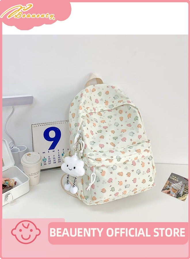 Beauenty Girls Backpack, Children Backpack Kindergarten School bag, Lightweight and Portable Book Bags, Elementary Students Book Bag, Durable Cartoon bag for 5.6.7.8.9.10.11.12 Girls Kids - Image 1