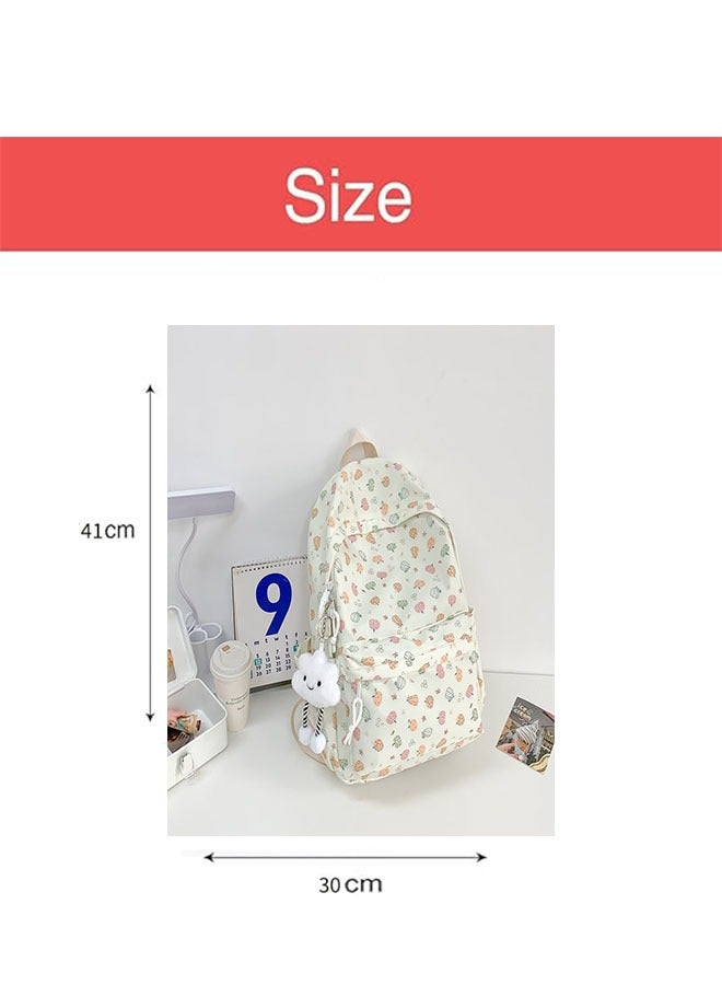 Beauenty Girls Backpack, Children Backpack Kindergarten School bag, Lightweight and Portable Book Bags, Elementary Students Book Bag, Durable Cartoon bag for 5.6.7.8.9.10.11.12 Girls Kids - Image 3
