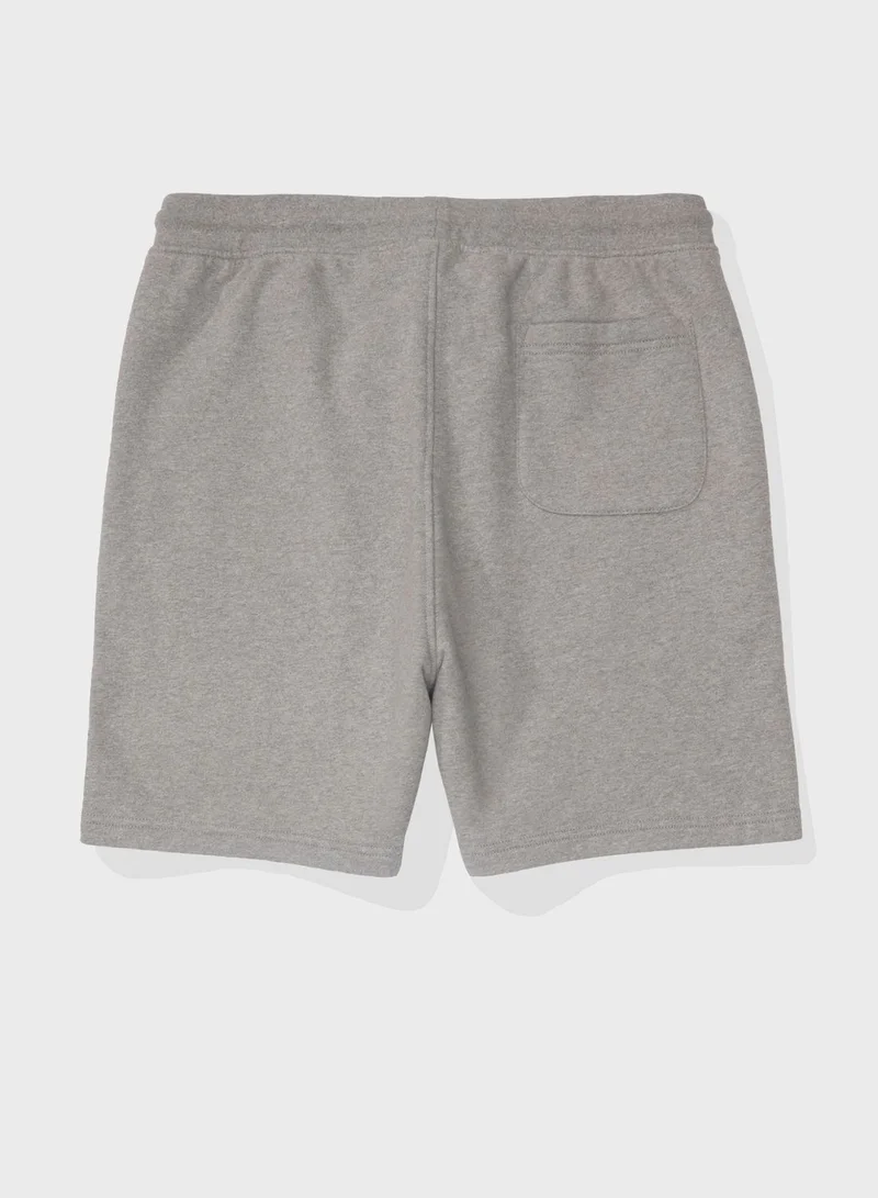 امريكان ايجل Logo Drawstring Sweat Shorts