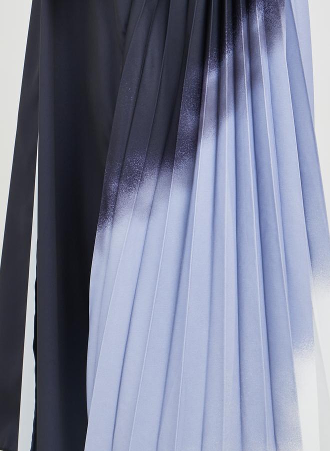 أميرة عباية أميرة نسائية بكسرات خلفية وتصميم مفتوح من الأمام - Image 4