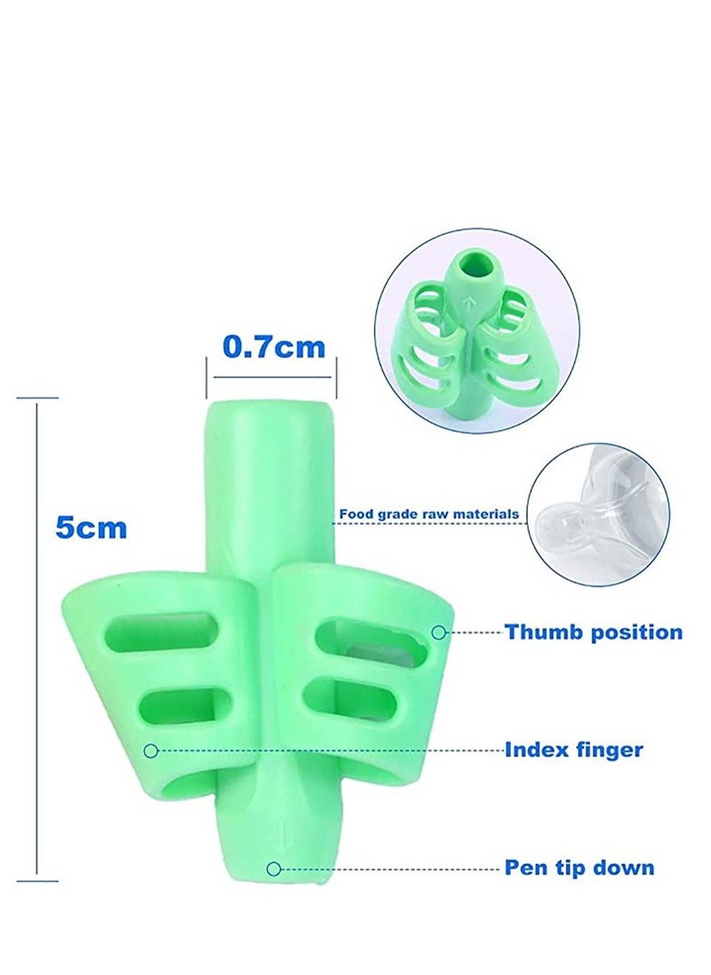 Y&D - Adorable Ring Pencil Grips Eco-friendly Soft Silicone Holders Writing Posture Correction Finger - Image 1