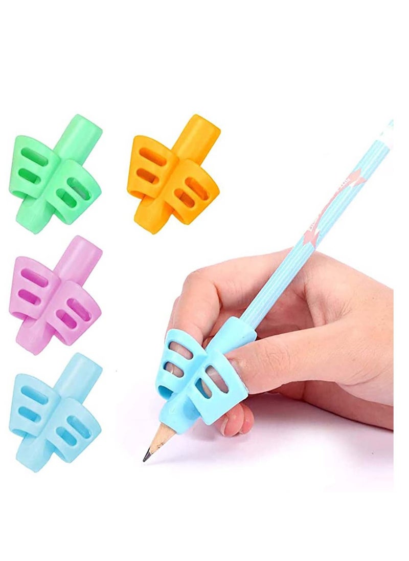 Y&D - Adorable Ring Pencil Grips Eco-friendly Soft Silicone Holders Writing Posture Correction Finger - Image 1