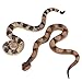 Lohoee 2Pcs Realistic Fake Snakes Toy Lifelike Rubber Rattlesnake Snake to Keep Birds Away Garden Plastic Scare Birds for Prank Stuff or Halloween Decorations Props - Image 4