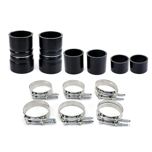JomGorg 7.3 Hose Boot Kit for Ford F250 F350 7.3L Diesel 1999 2000 2001 2002 2003 with T Bolt Clamp - Image 1