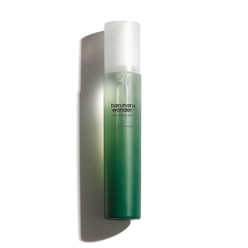 HARUHARU Haruharu Wonder Black Bamboo Mist  Hydrating and Firming Skin Black Rice Panax Ginseng for Clean and Smooth Skin Surface 507 floz  Vegan Crurelty Free EWGGreen