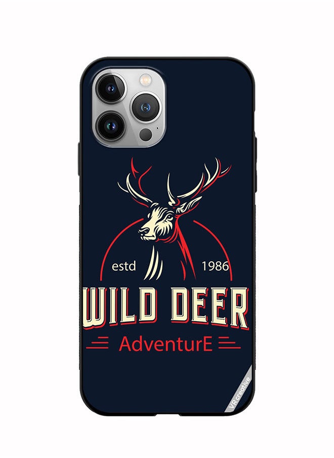 VR CREATIVE Protective Case Cover For Apple iPhone 11 Pro Max Wild Deer Design Multicolour  - Image 1