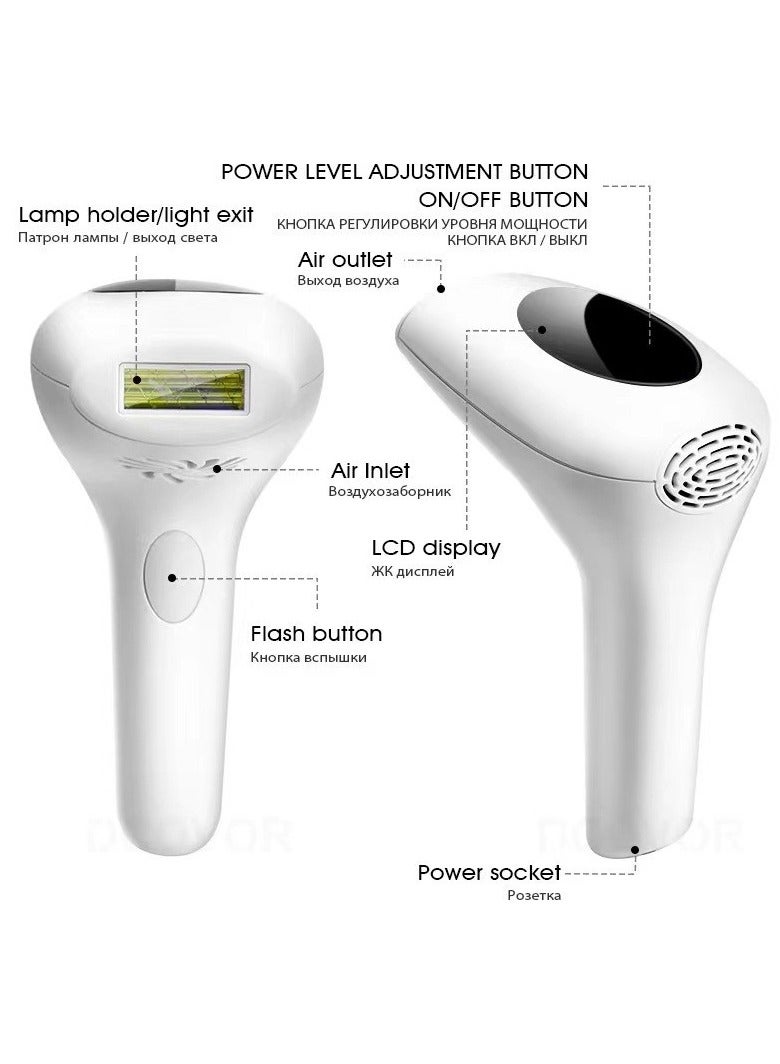 RedMapleTEK Portable Laser Hair Removal Device, Painless Full Body Hair Removal Device for Home Use - Image 2