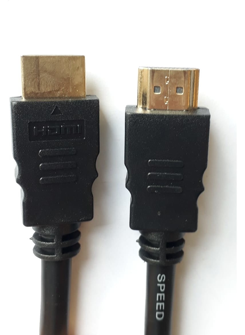 Hq Speed Hq-Speed ​​HDMI Cable Gold Tipped 4K/3D UHD 3 m  - Image 1