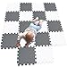 MQIAOHAM 18 Pieces Puzzle Play Mats Soft Baby Play Mat Kids Interlocking Foam Floor Tiles Toddlers Carpet Playmats G301018101112 - Image 3