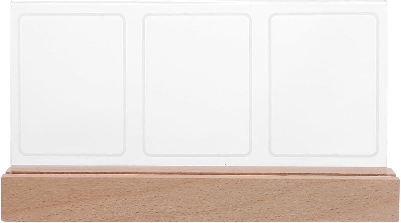 Mini 3-inch Instant Photo Holder Desktop Frame with LED Light, Tabletop Picture Frame for Home and Office Display - Image 1