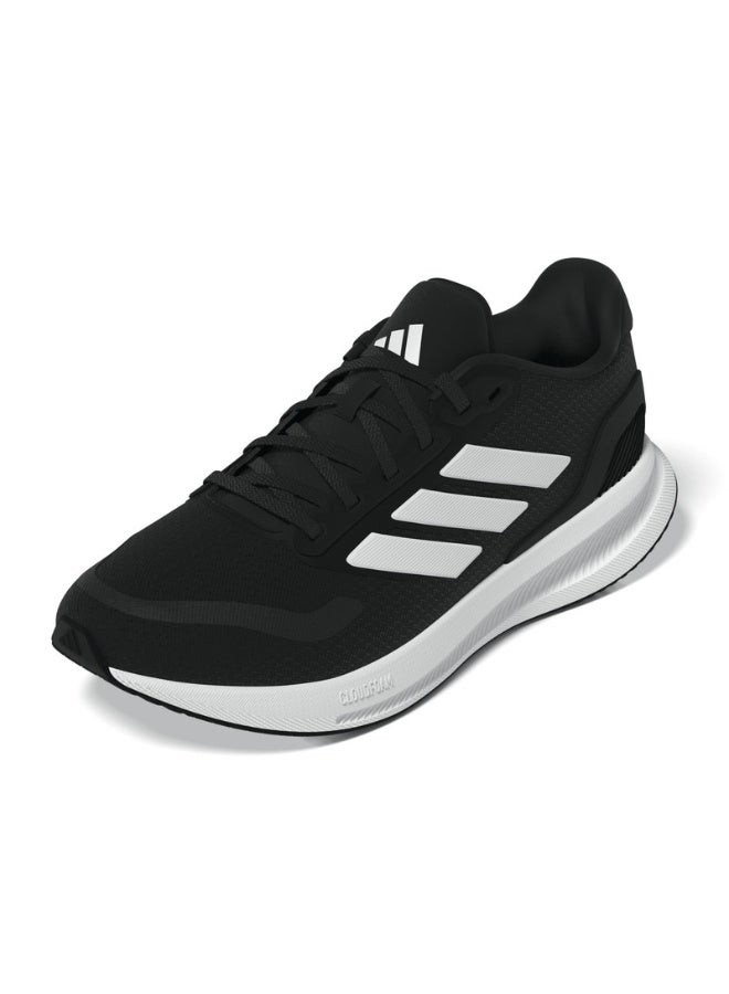 Adidas Adidas Runfalcon 5 W Black Running Shoes For Women - Image 2