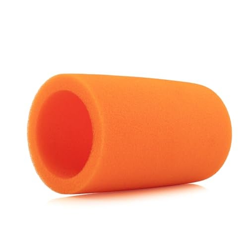 LEFXMOPHY Orange SM7B Pop Filter for Shure SM7B SM7dB Vocal Microphone RK345 Replacement Windscreen, Noise-cancellation Windsock Cover Wind Foam Cover - Image 4