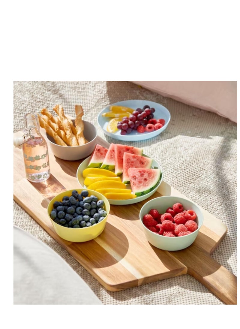 IKEA (イケア) Colorful bowls for children plastic 6 pieces  - Image 3