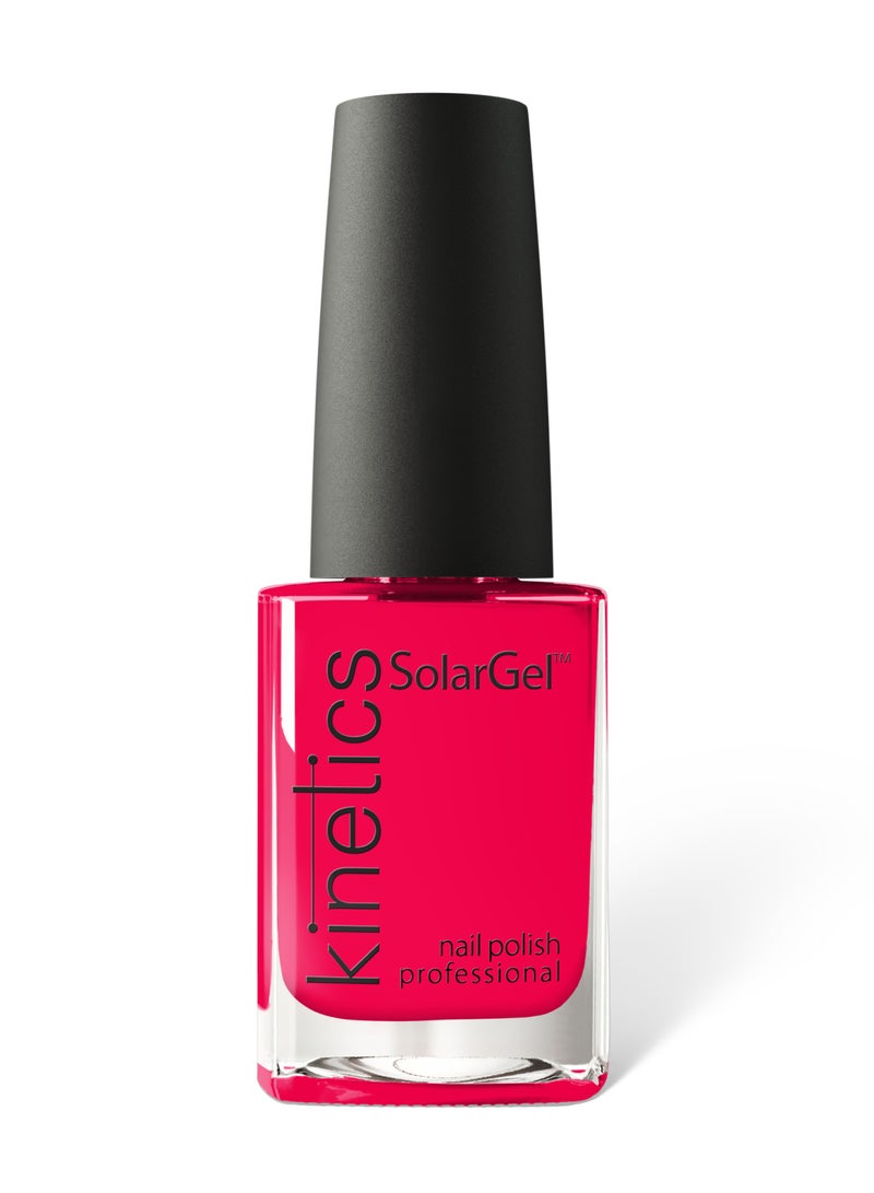KINETICS SOLARGEL PROFESSIONAL NAIL POLISH 15 ML | #425 RED HASHTAG - Image 1