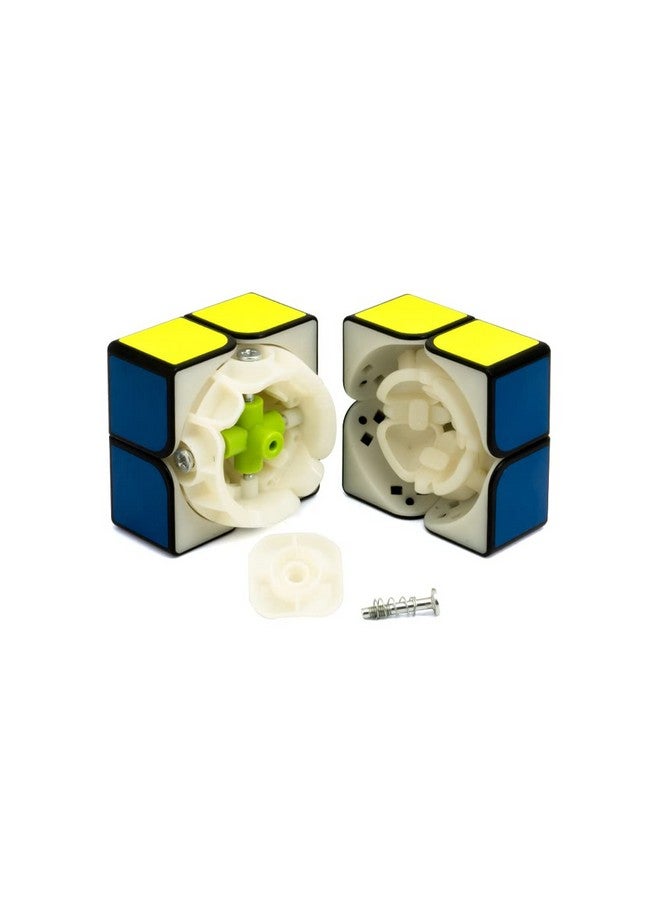 Cubelelo Drift 2X2 Black Speed Cube | Sleek & Fast Puzzle For Kids And Adults | Brain-Boosting Magic Cube For Kids Adults Comes In (Multicolor) Design  - Image 5