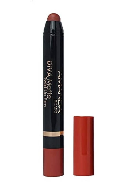 Amanda Milano Diva Matte Lipstick, Shade Number 14