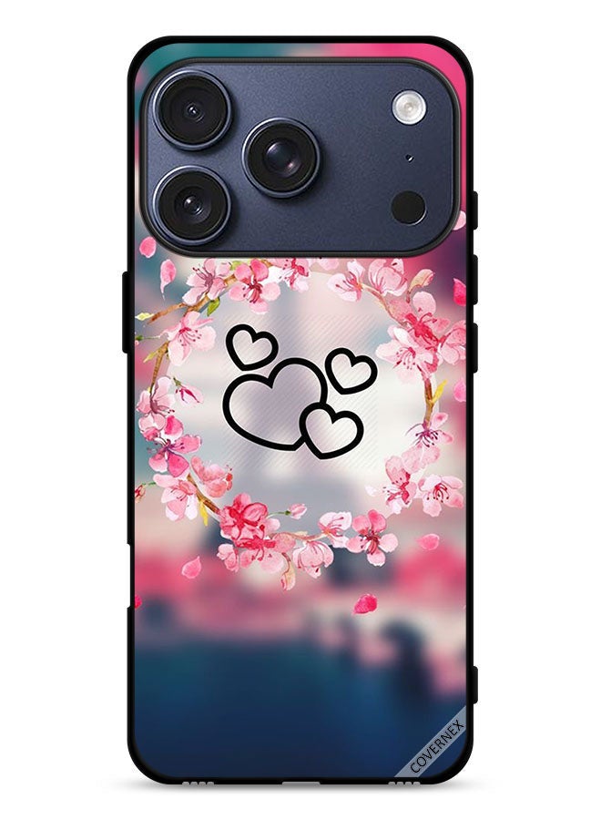 Covernex Apple iPhone 17 Pro Protective Case Cover Hearts Art Clip - Image 1