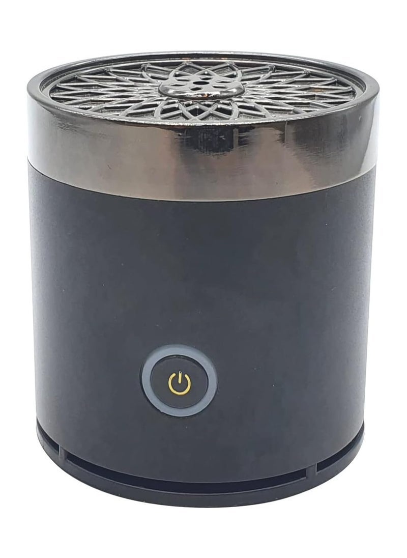 ELTRAZONE Electric Mini Bakhoor Burner | Portable Aroma Diffuser for Car | USB Rechargeable Incense Burner for On-the-Go Fragrance - Image 4