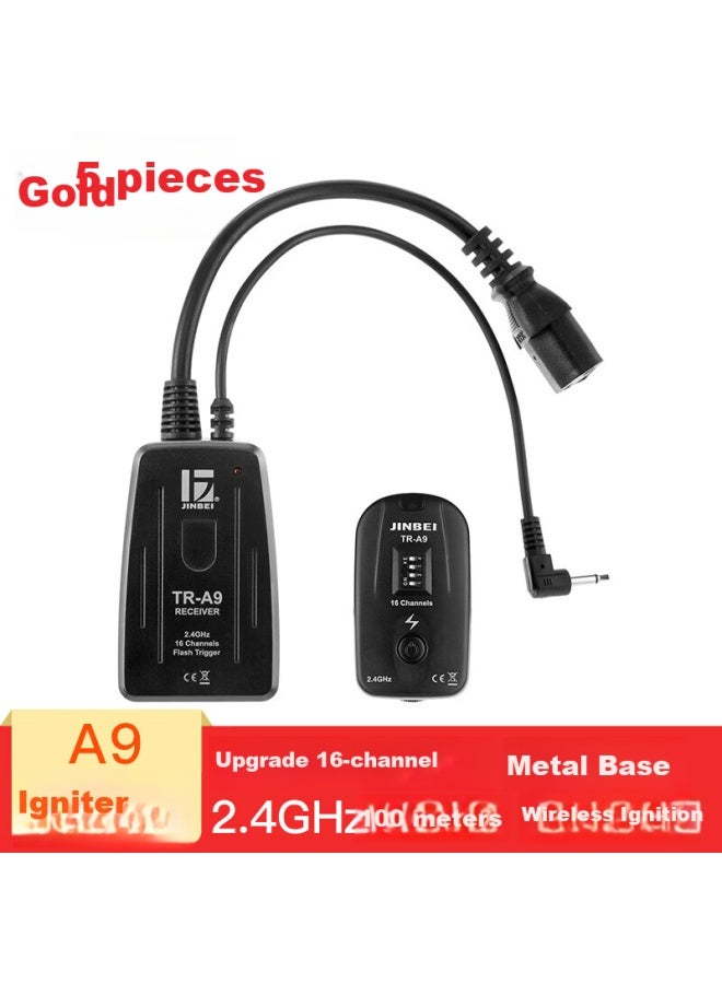 Jinbei Jinbei Digital Flash Trigger Studio Flash Light Photography Studio 2.4Ghz Wireless Trigger For Dslr Camera Universal Version Tr-A9 Transmitter - Image 1
