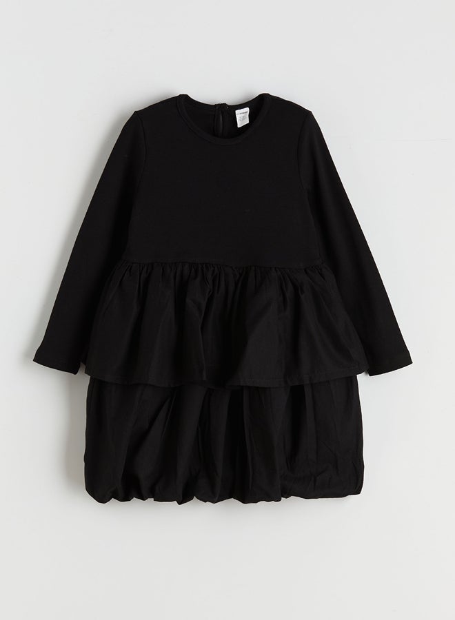 ال سي وايكيكي فستان أطفال بنات بأكمام طويلة - Image 1