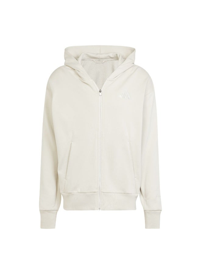 Adidas Adidas M A Szn Ft Fz M Beige Not Sports Specific Track Tops For Men  - Image 1