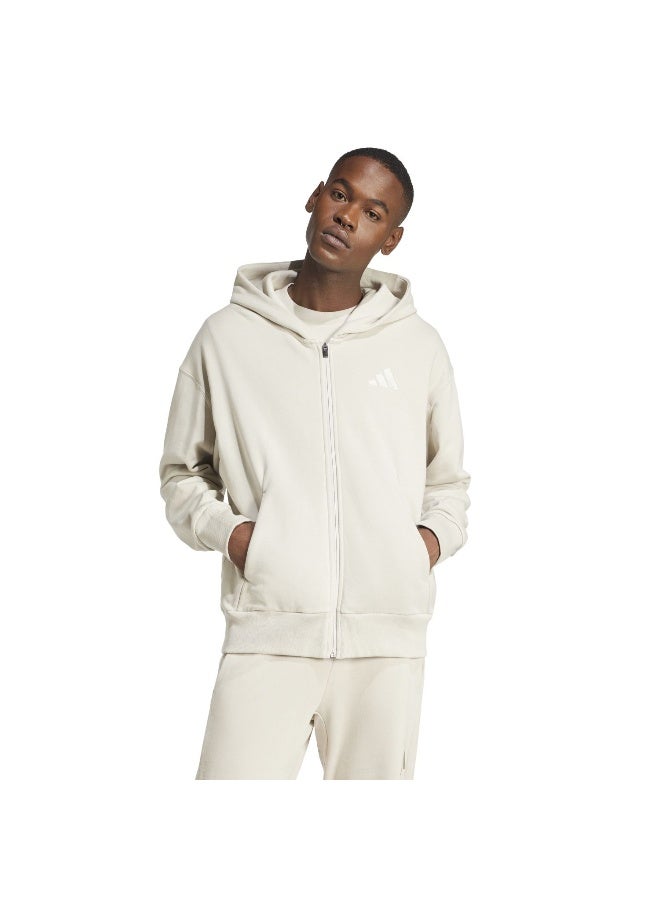 Adidas Adidas M A Szn Ft Fz M Beige Not Sports Specific Track Tops For Men  - Image 2