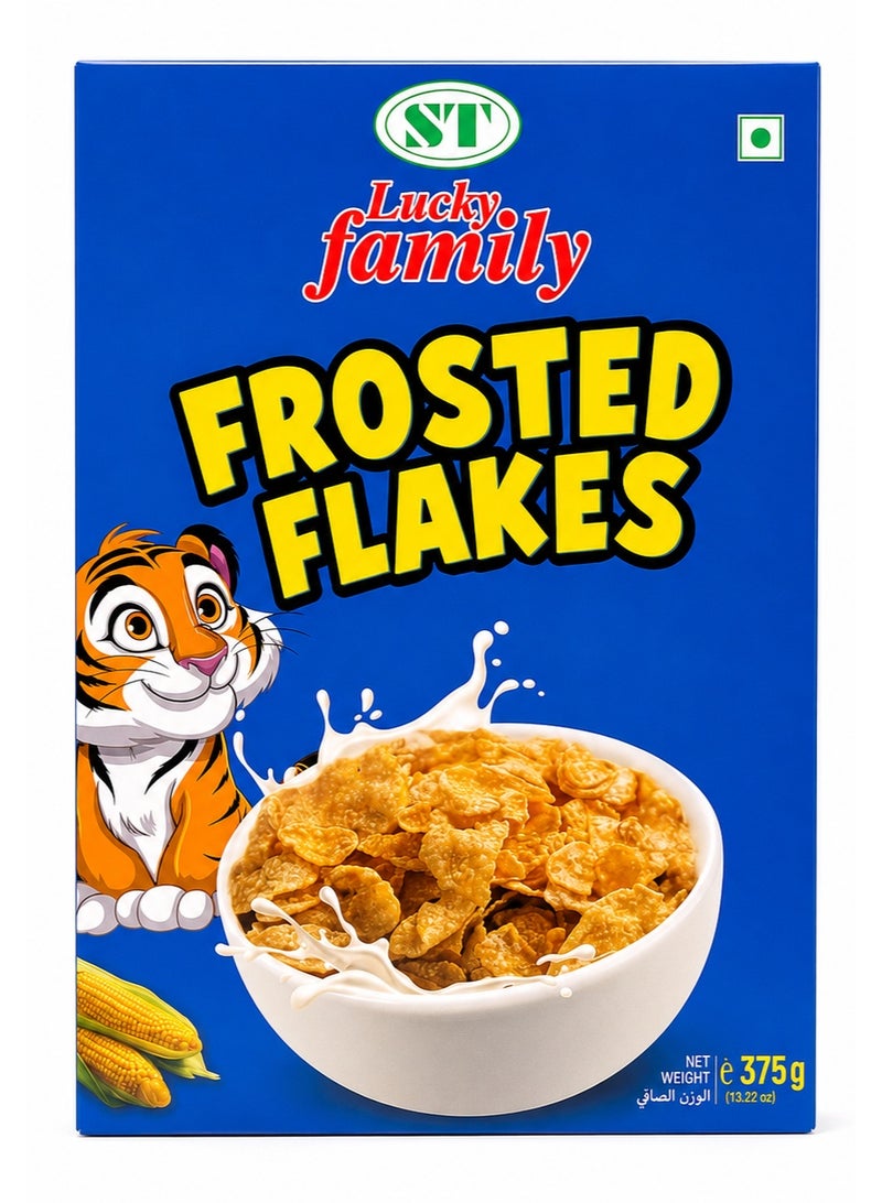 LUCKY FAMILY Frosted Flakes 375g - Image 1