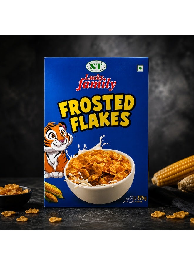 LUCKY FAMILY Frosted Flakes 375g - Image 2