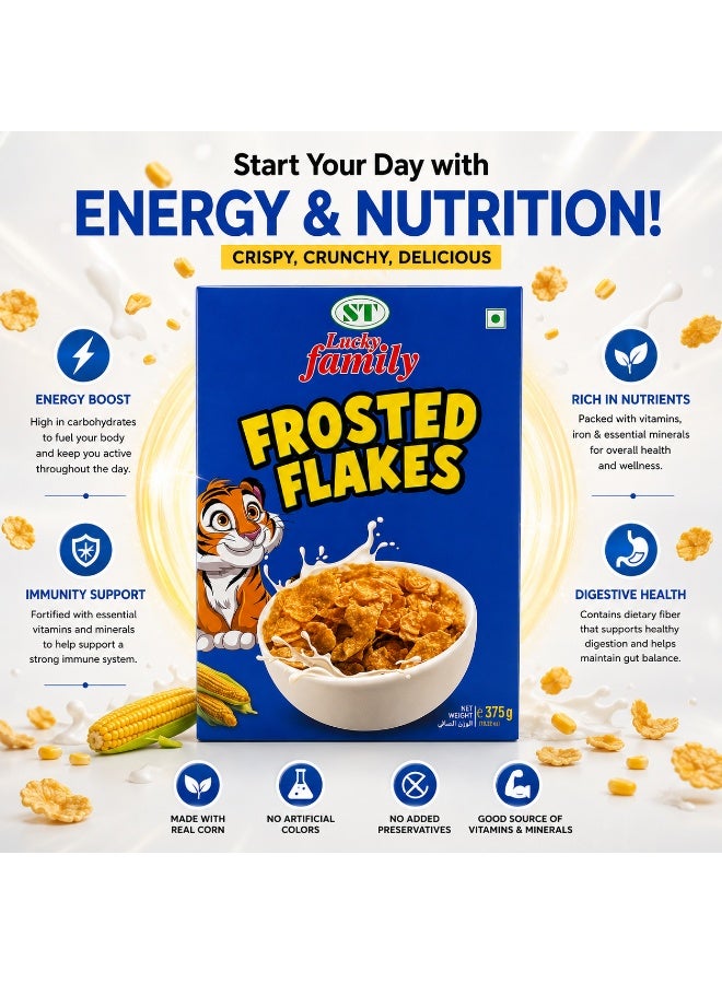 LUCKY FAMILY Frosted Flakes 375g - Image 4