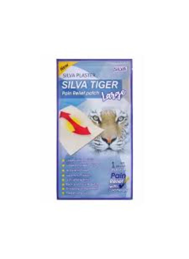 SILVA PLASTER SILVA TIGER PAIN RELIEF PATCH LARGE (24*12) 1 PLASTER