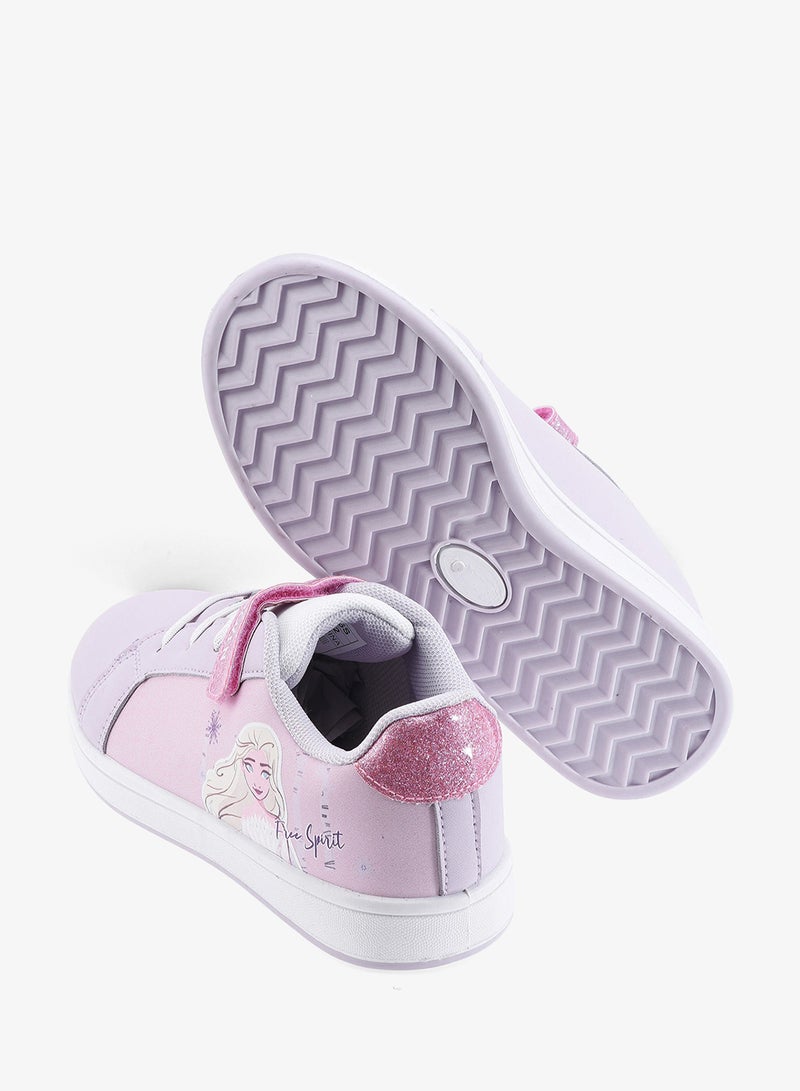 ديزني أحذية رياضية فروزن من ديزني للبنات من كوميك كيكس باي أوربان هول - Image 4